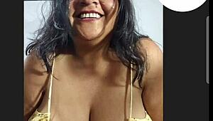 Wife hunts monster cocks with her huge fat tits and boobs!