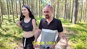 horny couple pounds anal in public car backseat rough