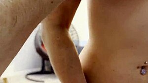 cute amateur girlfriend moans loud sucking cock bent over doggystyle pov homemade