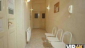 vip4k doctor examines busty patient's curves intimately