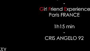 hey wanna see my girlfriend angela get that paris creampie from cris angelo?