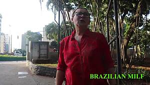 Negao Monster Cock Assfucks See-Through Red Sheer Granny Vovo Safada Motor Home