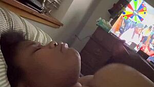 i rub my fat latina milf tits until juicy orgasm hits hard pov style