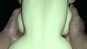 hey sally bent over doggystyle i fuck that fat ass hard and creampie her vagina on desk