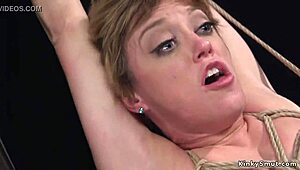 Huge tits milf slave bound deepthroat gagging choked whipped anal assfucked rough bdsm submission pain