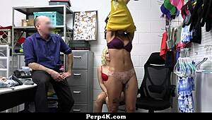 goldie glock and maya farrell deny mall officer accusation perp4k