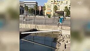 turned her around hard in quarantine 😈🍑 outdoor doggy closeup ride!!