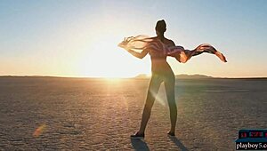 Willa Prescott Big Natural Tits Outdoor Striptease Undressing