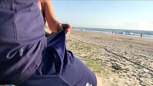 that milf sneaks up grabs my cock jerks me off publicly