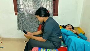 Rahul hammers wife and girlfriend in hottest bed threesome yet