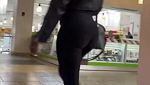 yoga pants season candid hidden leggings views