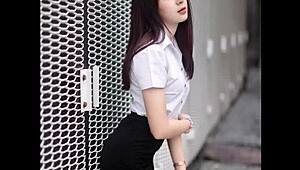 thai students compete in wild jerk off contest