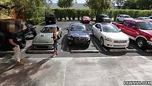 country girl spies cash offer rips clothes for milf tits bounce on monster cock in hardcore pawn fuck