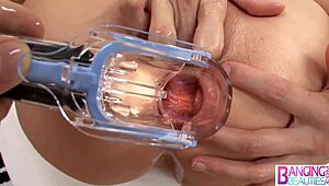 peep deep into julia ann's hot blonde mom asshole... so gaping! 👀🍑