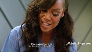 thighs are the limit or are they? august skye and sarah arabic get so close...