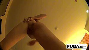 Blonde Teen Elsa Jean Strips Nude In Hotel Room Spreading Small Tits And Tight Pussy Bold