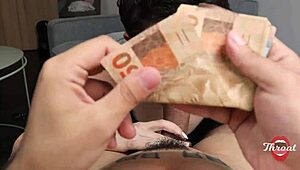 I deepthroted his huge cockk til massive facial then pussy fuckk