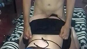 Policewoman Fucks Stranger After Party In Thong Panties