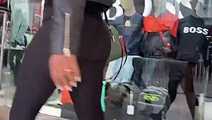 yoga pants season candid hidden leggings views