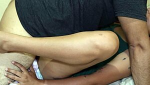 he tattoos her juicy pussy then she pays with deep creampie