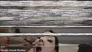 Rousse Black Takes DAP Fist BBC Anal Gaping DP Rough Assplay ATM Squirt Cum Swallow In 4on1