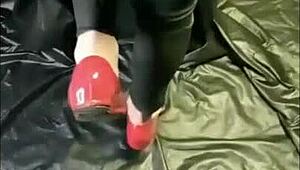 doggy style pounds cuckold nympho whore's fat ass and dripping pussy hard!