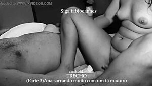 hotwife sneaks handjob on daddy's friend tiny tits voyeur cuckold massage tease part 3