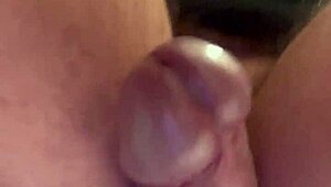 i cum hands free on my cock... can't stop licking ass in bathroom