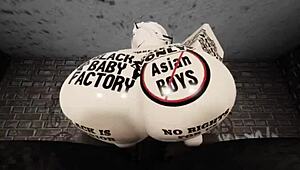 pov snow bunny roblox slut rides your cock hard till massive cum explosion