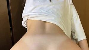 best lap dance ever has me riding her huge ass cowgirl wild!