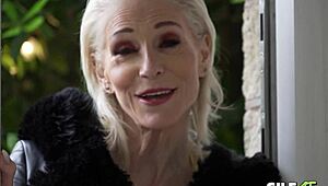 picture this skinny 64yo granny gilf jacy craving that hot cum load