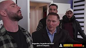 airport security turns accidental gangbang on whitney wright with rough monster cocks everywhere