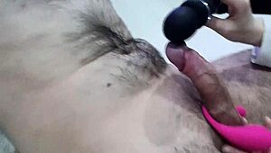 massage parlor's new vibrator masturbation service hits bright orgasm finish every time