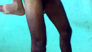 Amigo Deposits BBC Cum in Latina Wife's Holes Bent Over Doggystyle