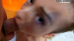 amateur babe jessi empera rides hard at casting interview with pierced nipples