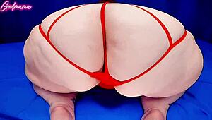 fat loose booty mama shakes ass spreads cheeks and pussies fart on dick