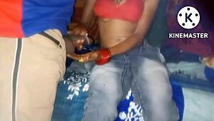 Village couple's hot romance turns into wild hardcore fucking