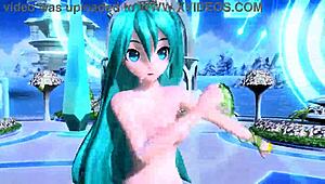 Hatsune Miku's Nude Mod Reveals Her Massive Tits and Ass