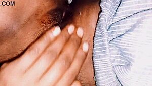 Desi bhabhi gets outdoor fucked hard by couple with big tits ass licking