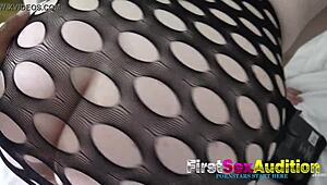 Sarah's Big-Ass Casting Audition Unveils White Curves First Time