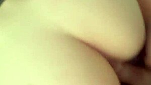 WATCH BABY AURICA'S PETITE FEET BOUNCE IN POV DOGGY WITH MONSTER BLACK COCK CREAMPIE!