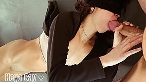 neva cay rims balls and sucks cock in pov mutual pleasure leading to intense orgasm