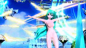 Hatsune Miku's Nude Mod Reveals Her Massive Tits and Ass