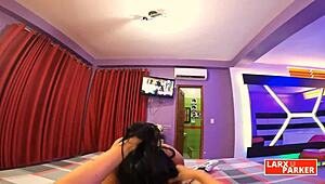 oops, camera missed half the latina's sloppy blowjob blooper in this casting interview