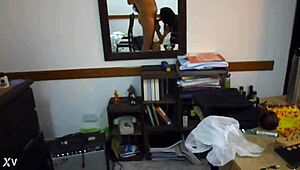 Whoa, Argentinian babe slurps cock like a pro handjob queen!