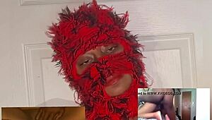 Ebony wife squirts hard watching xvideos... eye rolling orgasms dripping wet pussy! 😍💦