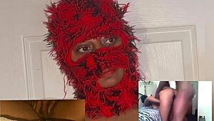 Ebony wife squirts hard watching xvideos... eye rolling orgasms dripping wet pussy! 😍💦