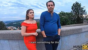 hunt4k picks up curvy czech wife lookalike for raw pussy fucking cash