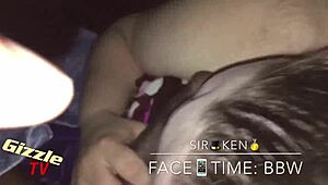 WHITE BBW GAGS ON HUGE BLACK COCK IN SLOPPY INTERRACIAL BLOWJOB FRENZY!