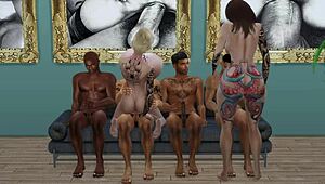 billie and diana get wrecked by monster bbc gangbang pounding!